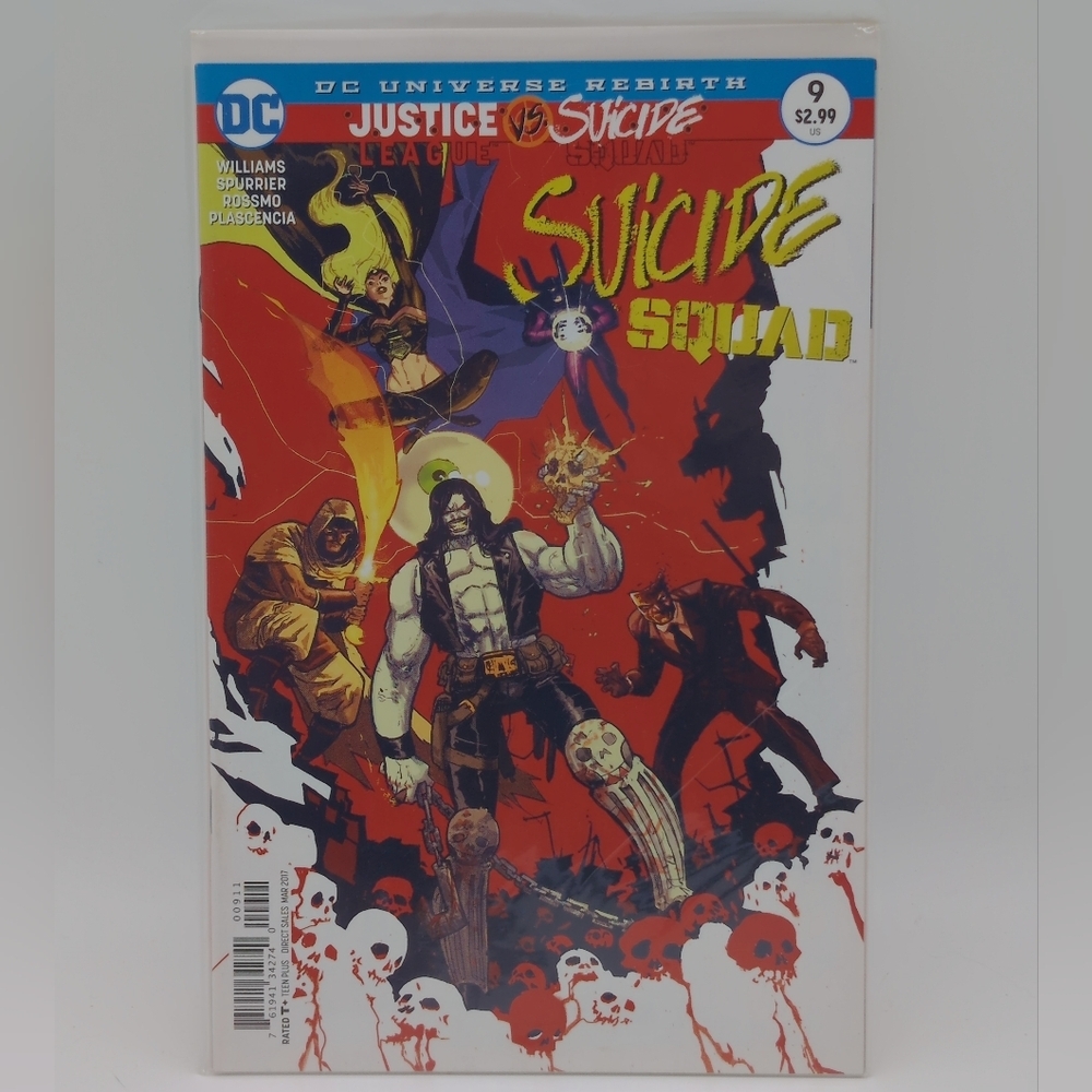 DC Comic Justice League Versus Suicide Squad Issue #9 2017